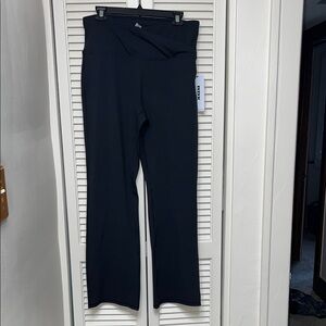 RBX Midnight Black Active flared yoga pants